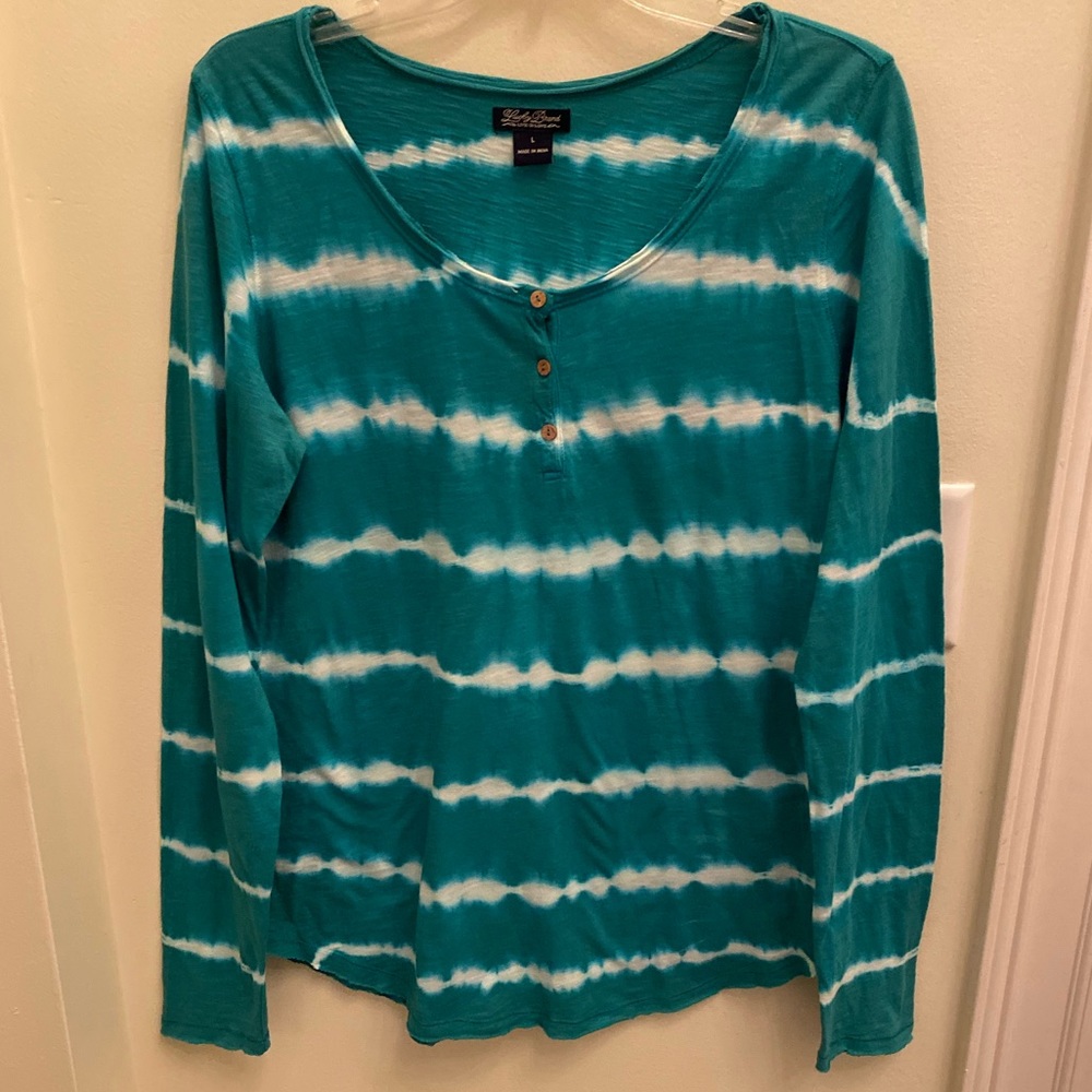 Lucky Brand Women’s Large Tye Dye Top